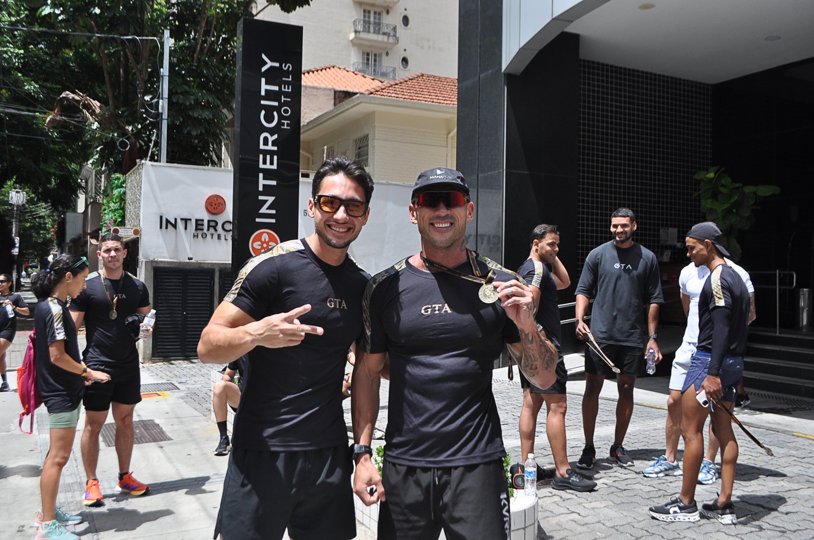 Participantes GTA Run Experience no Hotel Intercity